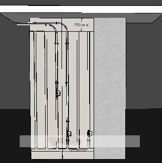 Merkmale der integrierten Wand platte (innen) 01